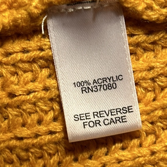 Cato fun fringed different knits and textures v neck sweater - Picture 4 of 4